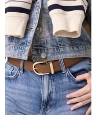 GUESS YVONNE LOGO Ceinture r&eacute;versible LOGO DE LAIT - Ceintures - 2