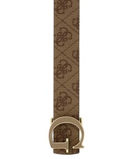 GUESS CLASSIC Ceinture r&eacute;versible LOGO DE LAIT - Ceintures - 2