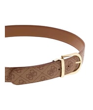 GUESS YVONNE LOGO Ceinture r&eacute;versible LOGO DE LAIT - Ceintures - 4
