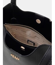 GUESS MELODY Sac bandouli&egrave;re &agrave; double poign&eacute;e NOIR - Sacs pour Femme - 4