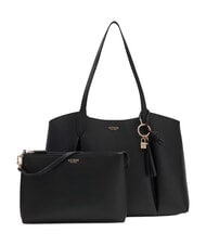 GUESS MELODY sac cabas &agrave; bandouli&egrave;re NOIR - Sacs pour Femme - 3