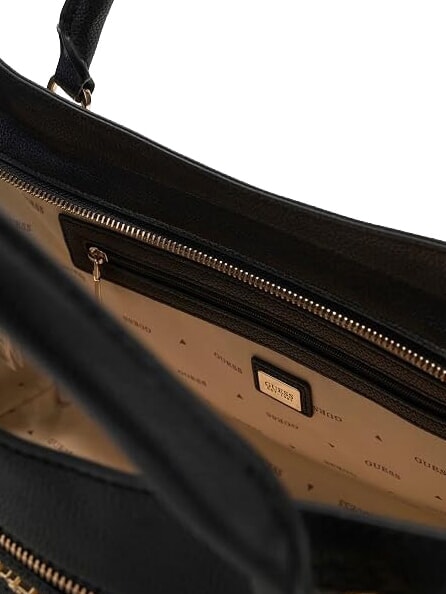 ANTONIA Sac &agrave; main avec bandouli&egrave;re NOIR - Sacs pour Femme