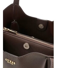 GUESS MELODY Sac bandouli&egrave;re &agrave; double poign&eacute;e MULTI - Sacs pour Femme - 4