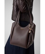 GUESS MELODY Sac bandouli&egrave;re &agrave; double poign&eacute;e MULTI - Sacs pour Femme - 6