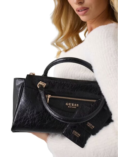ANTONIA Sac &agrave; main avec bandouli&egrave;re NOIR - Sacs pour Femme