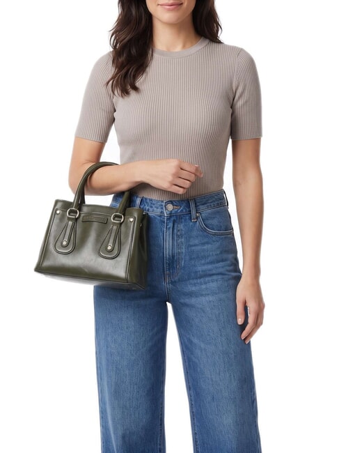 CECILIA Sac &agrave; main avec bandouli&egrave;re thym abb gold - Sacs pour Femme
