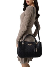 GUESS CARMELLA Sac &agrave; main avec bandouli&egrave;re logo noir - Sacs pour Femme - 2
