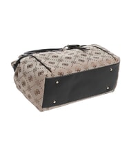 GUESS DOROTHY Sac &agrave; main avec bandouli&egrave;re logo lait/noir - Sacs pour Femme - 3