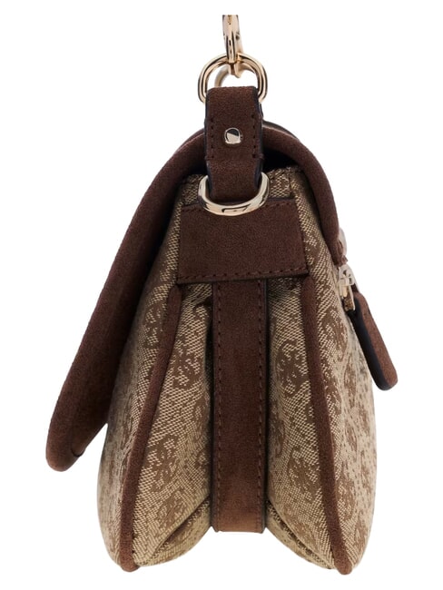 SAMANTHA Sac bandouli&egrave;re, avec bandouli&egrave;re logo latte / marron - Sacs pour Femme