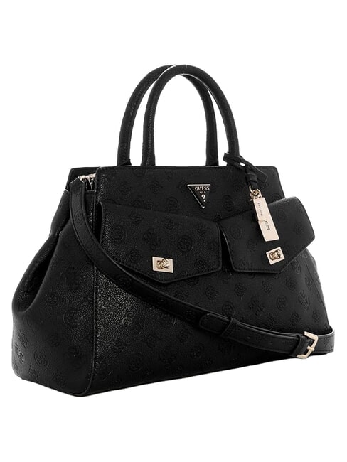 BLAKE Sac &agrave; main avec bandouli&egrave;re logo noir - Sacs pour Femme