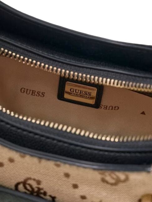 DOROTHY sac bandouli&egrave;re logo lait/noir - Sacs pour Femme