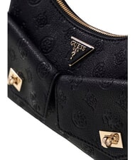 GUESS BLAKE sac bandouli&egrave;re logo noir - Sacs pour Femme - 5