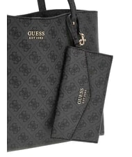 GUESS BRENTON sac bandouli&egrave;re grand sac fourre-tout vikky roo coalog - Sacs pour Femme - 4