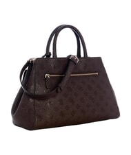GUESS BLAKE Sac &agrave; main avec bandouli&egrave;re marron - Sacs pour Femme - 2