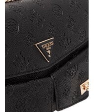 GUESS BLAKE sac bandouli&egrave;re logo noir - Sacs pour Femme - 4