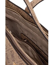 GUESS BRENTON sac bandouli&egrave;re LOGO DE LAIT - Sacs pour Femme - 6