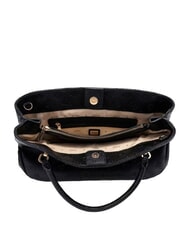 GUESS CARMELLA Sac &agrave; main avec bandouli&egrave;re logo noir - Sacs pour Femme - 5