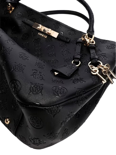 CARMELLA Sac &agrave; main avec bandouli&egrave;re logo noir - Sacs pour Femme