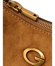 GUESS ALLEGRA sac bandouli&egrave;re COGNAC - Sacs pour Femme - 4