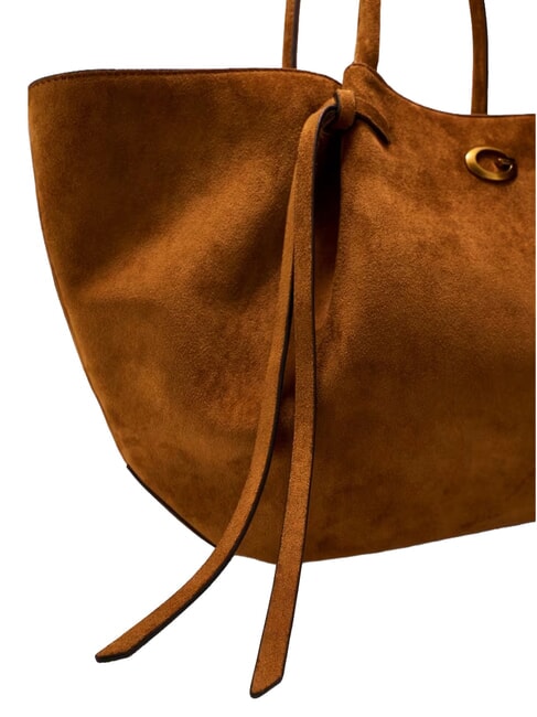 ALLEGRA sac cabas &agrave; bandouli&egrave;re COGNAC - Sacs pour Femme