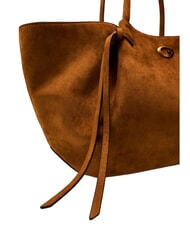 GUESS ALLEGRA sac cabas &agrave; bandouli&egrave;re COGNAC - Sacs pour Femme - 3