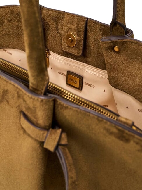 ALLEGRA Sac &agrave; main avec bandouli&egrave;re Olives - Sacs pour Femme