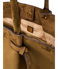 GUESS ALLEGRA Sac &agrave; main avec bandouli&egrave;re Olives - Sacs pour Femme - 5