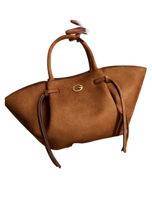 ALLEGRA Sac &agrave; main avec bandouli&egrave;re COGNAC - Sacs pour Femme