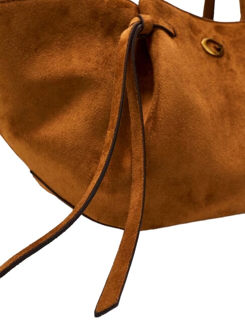 ALLEGRA Sac &agrave; main avec bandouli&egrave;re COGNAC - Sacs pour Femme