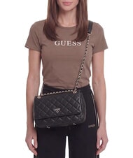 GUESS JULIET sac bandouli&egrave;re NOIR - Sacs pour Femme - 2