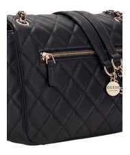 GUESS JULIET sac bandouli&egrave;re NOIR - Sacs pour Femme - 4