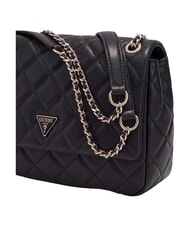 GUESS JULIET sac bandouli&egrave;re NOIR - Sacs pour Femme - 5
