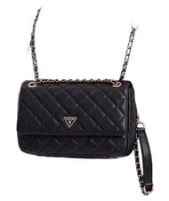 GUESS JULIET sac bandouli&egrave;re NOIR - Sacs pour Femme - 6