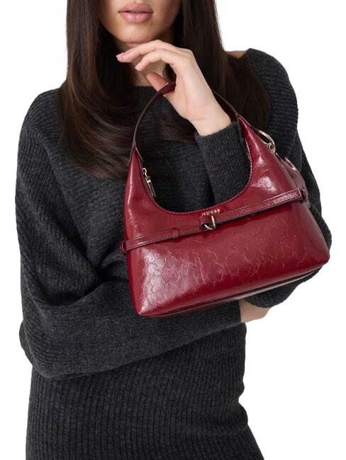 TAYLOR sac bandouli&egrave;re ROUGE - Sacs pour Femme