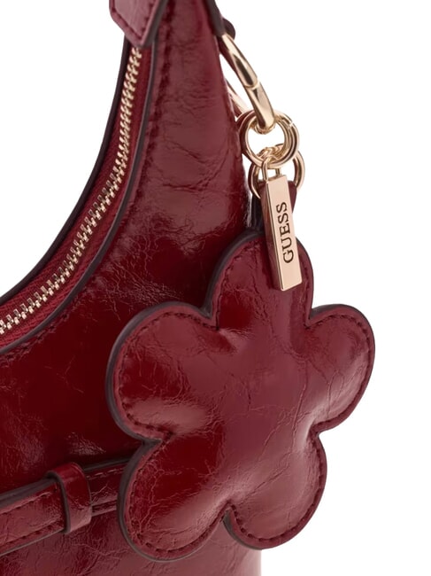 TAYLOR sac bandouli&egrave;re ROUGE - Sacs pour Femme