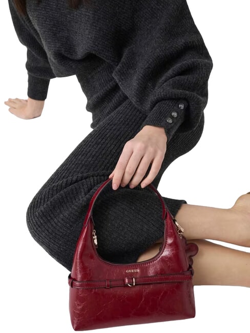 TAYLOR sac bandouli&egrave;re ROUGE - Sacs pour Femme