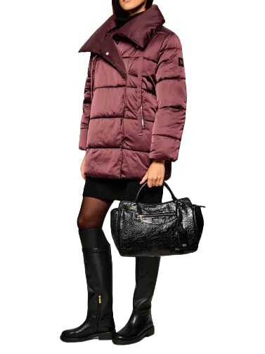 ANTONIA Sac &agrave; main avec bandouli&egrave;re NOIR - Sacs pour Femme