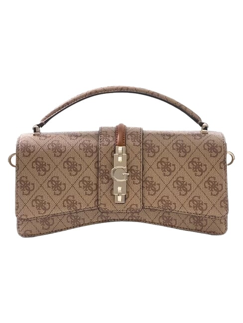 YVONNE LOGO Sac &agrave; main avec bandouli&egrave;re LOGO DE LAIT - Sacs pour Femme