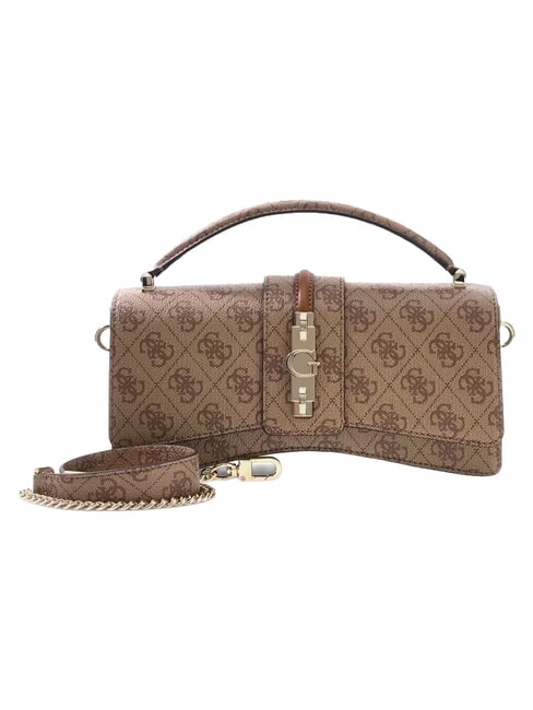 YVONNE LOGO Sac &agrave; main avec bandouli&egrave;re LOGO DE LAIT - Sacs pour Femme