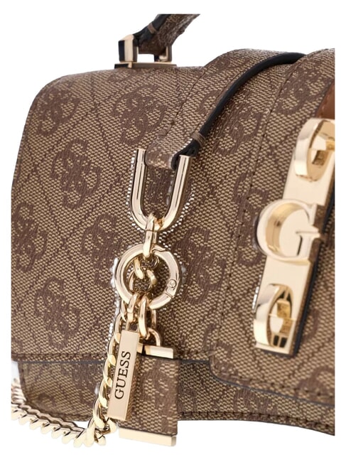 YVONNE LOGO Sac &agrave; main avec bandouli&egrave;re LOGO DE LAIT - Sacs pour Femme