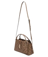 GUESS YVONNE LOGO Sac &agrave; main avec bandouli&egrave;re LOGO DE LAIT - Sacs pour Femme - 4