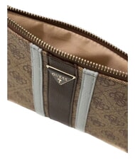GUESS NOELLE 2 Pochette logo latte / marron - Sacs pour Femme - 3