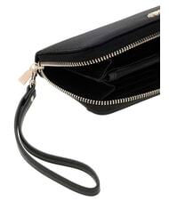 GUESS MELODY Grand portefeuille avec dragonne NOIR - Portefeuilles Femme - 4