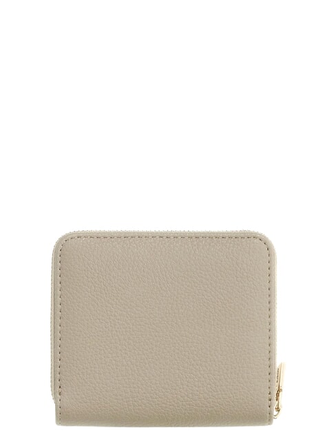 MELODY portefeuille compact &agrave; fermeture &eacute;clair taupe clair - Portefeuilles Femme