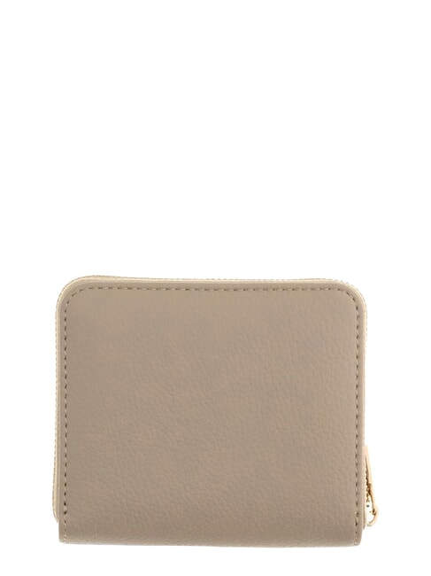MELODY portefeuille compact &agrave; fermeture &eacute;clair taupe clair - Portefeuilles Femme