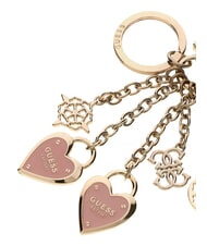 GUESS LOGO Porte-cl&eacute;s bois de rose - Porte-cl&eacute;s - 3