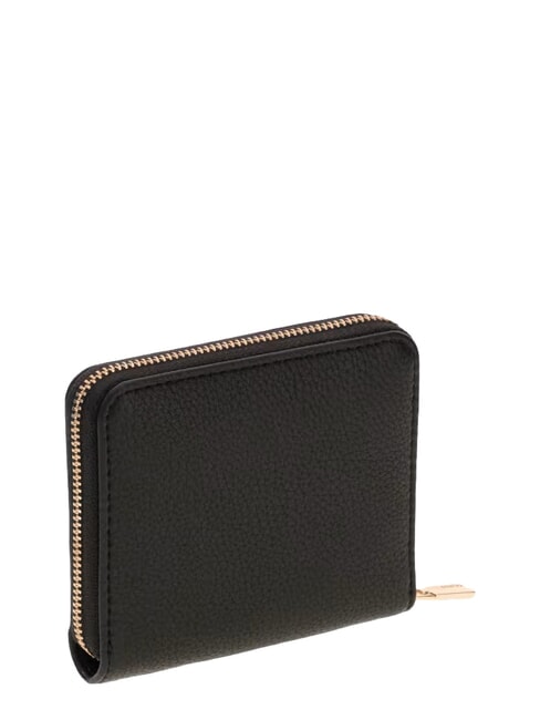MELODY portefeuille compact &agrave; fermeture &eacute;clair NOIR - Portefeuilles Femme