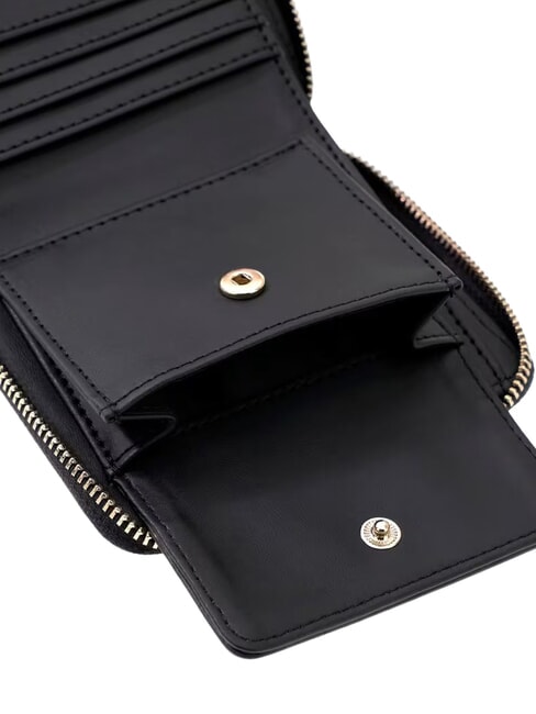 MELODY portefeuille compact &agrave; fermeture &eacute;clair NOIR - Portefeuilles Femme