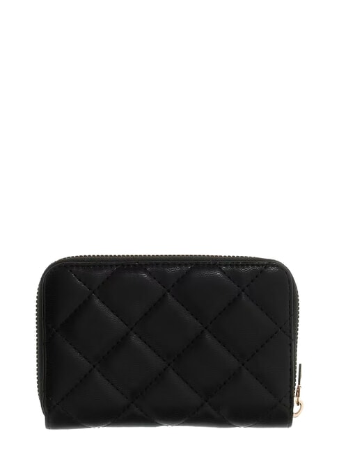 JULIET portefeuille zipp&eacute; de taille moyenne NOIR - Portefeuilles Femme