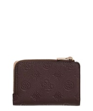 GUESS BLAKE Porte-cartes avec porte-monnaie marron - Portefeuilles Femme - 2